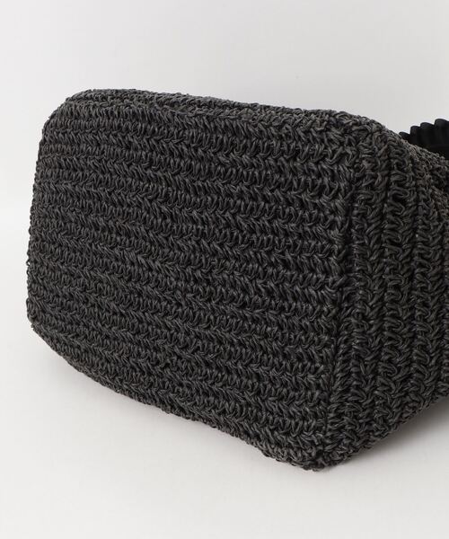 「CACHELLIE」 フリルかごバッグ - ブラック レディース_画像3