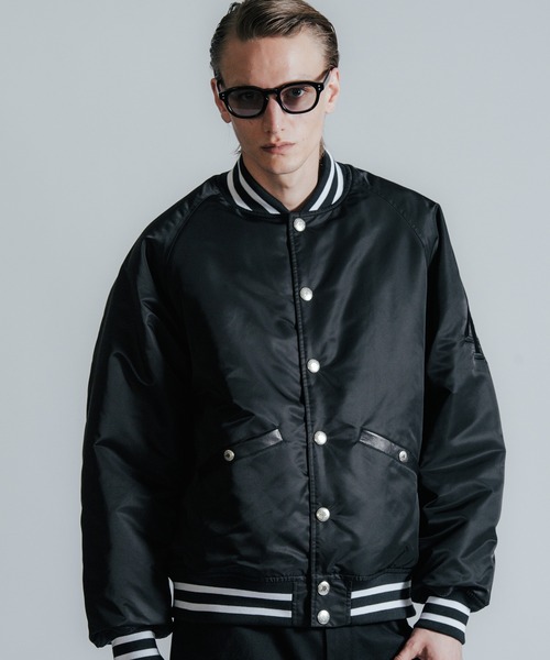 CRIMIE（クライミー） ブルゾン アウター NYLON STADIUM BOMBER JACKET