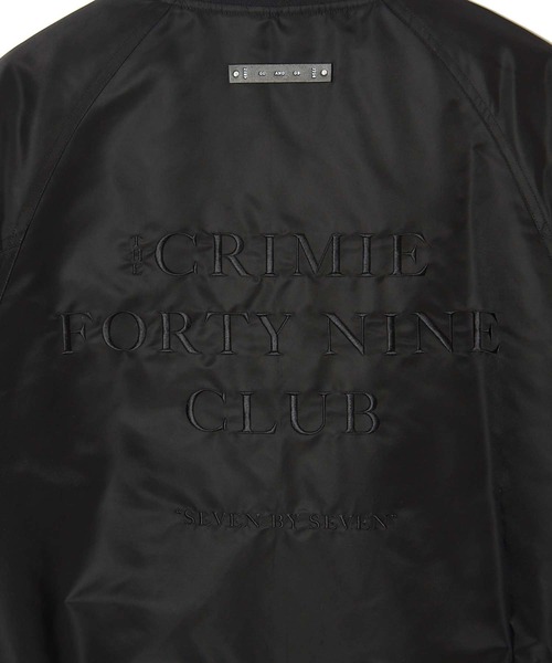 CRIMIE（クライミー） ブルゾン アウター NYLON STADIUM BOMBER JACKET