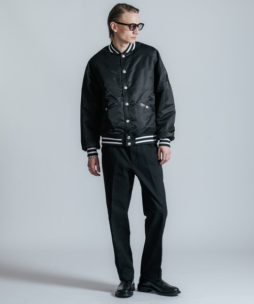 CRIMIE（クライミー） ブルゾン アウター NYLON STADIUM BOMBER JACKET