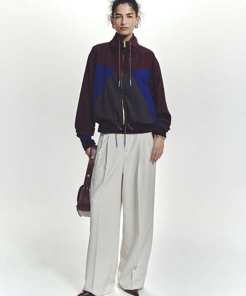 ROSE BUD（ローズバッド） パンツ BASIC TUCK PANTS レディース