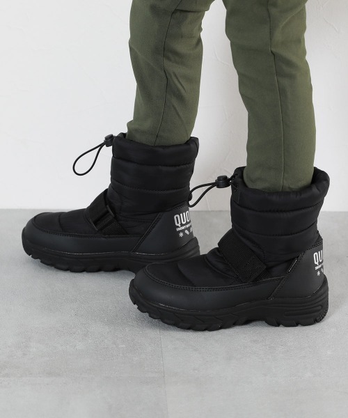 devirock（デビロック） ブーツ 防滑 撥水 中綿スノーブーツ(ボア