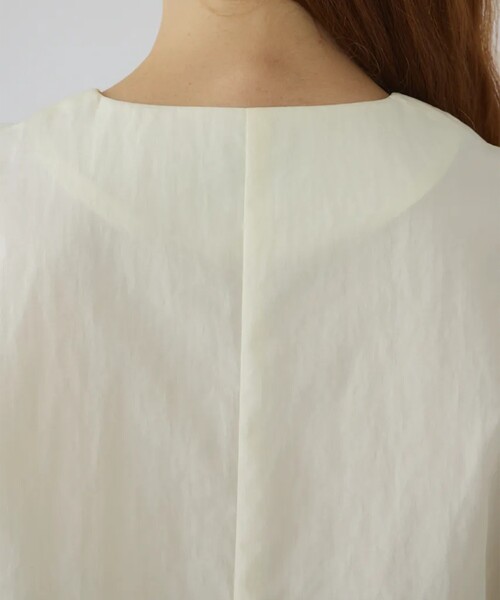 RIM.ARK ブラウス シャツ 「RIM.ARK/リムアーク」Volume sleeve v-neck