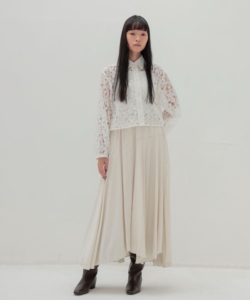 DRESSLAVE（ドレスレイブ） ブラウス シャツ flower lace short blouse