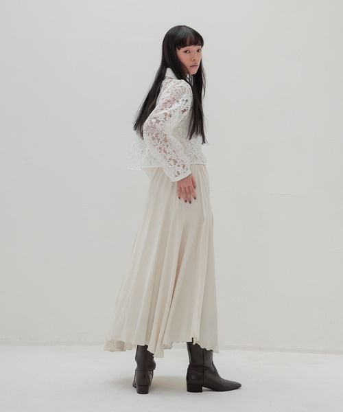 DRESSLAVE（ドレスレイブ） ブラウス シャツ flower lace short blouse