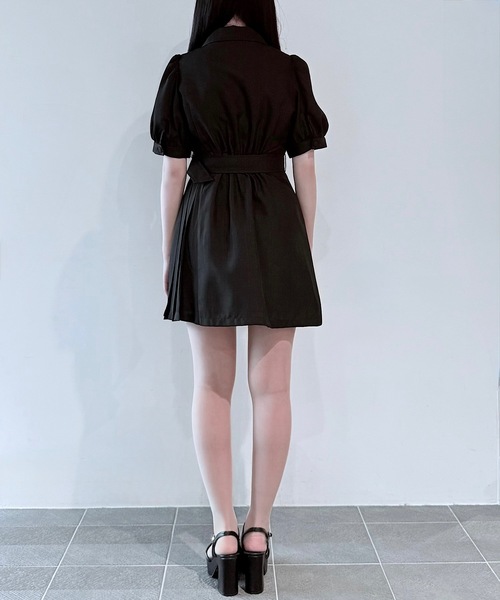 「NOMAE」 半袖ワンピース FREE ブラック レディース_画像2