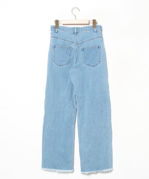 「Maison de Beige」 デニムパンツ 7号 ブルー レディース_画像2