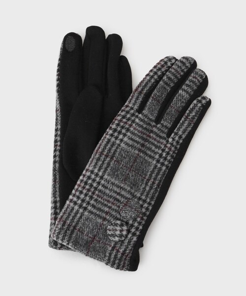 THE SHOP TK 手袋 チェックグローブ レディース : ZOZOTOWN Yahoo!店