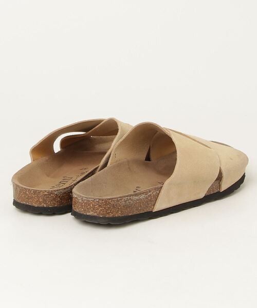 「COMMON WARE」 「autenti」フラットサンダル 37 ベージュ レディース_画像2