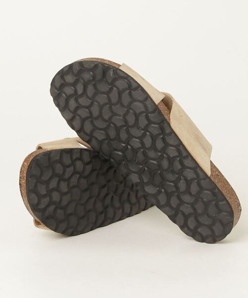 「COMMON WARE」 「autenti」フラットサンダル 37 ベージュ レディース_画像3