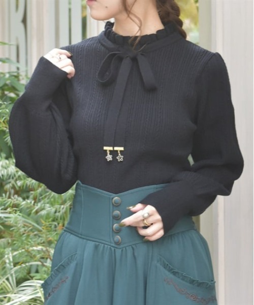 axes femme（アクシーズ ファム） ニット セーター 機能付チャーム