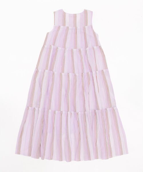 「NE QUITTEZ PAS!」 ノースリーブワンピース 38 ブルー レディース_画像2