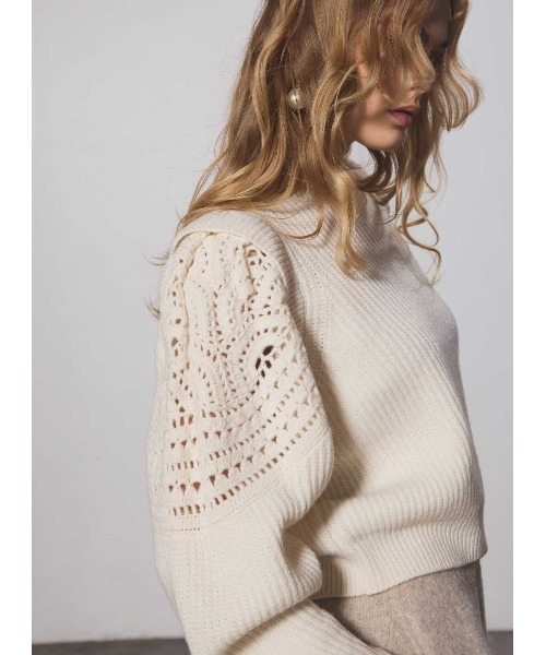 COEL（コエル） ニット セーター パワショルクロシェニット レディース