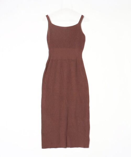FRAY I.D（フレイ・アイディー） ニットワンピース FREE ブラウン