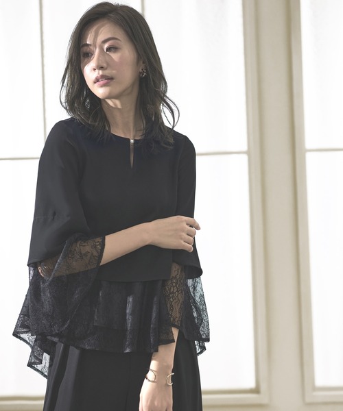 「RUIRUE BOUTIQUE」 セットアップ L ネイビー レディース_画像5