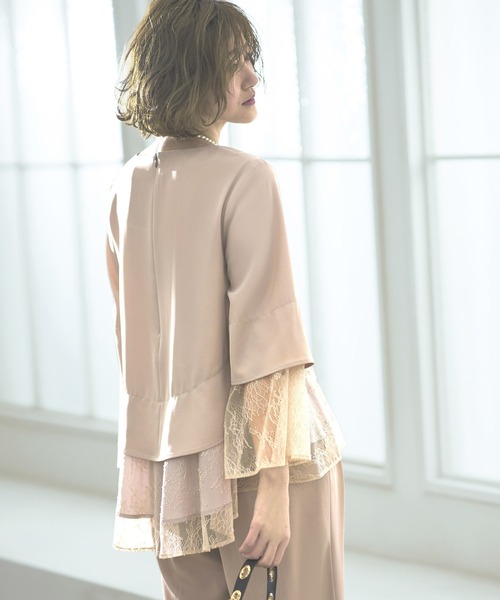「RUIRUE BOUTIQUE」 セットアップ L ネイビー レディース_画像7