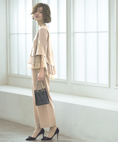 「RUIRUE BOUTIQUE」 セットアップ L ネイビー レディース_画像8