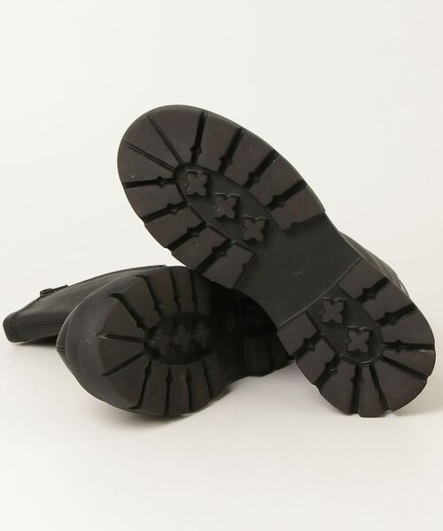 「LOWRYS FARM」 ショートブーツ M ブラック レディース_画像3