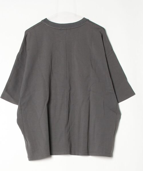 「tk.TAKEO KIKUCHI」 半袖Tシャツ - グレー メンズ_画像2