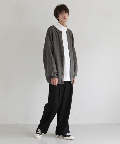 「LILL」 パンツ X-LARGE ブルーグレー メンズ_画像4