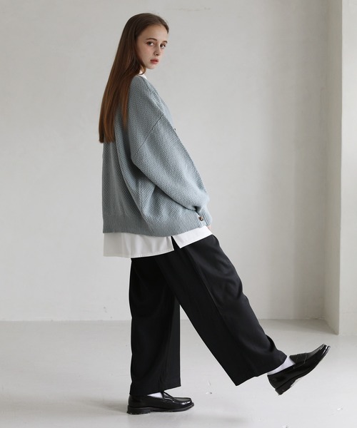 「LILL」 パンツ X-LARGE ブルーグレー メンズ_画像8