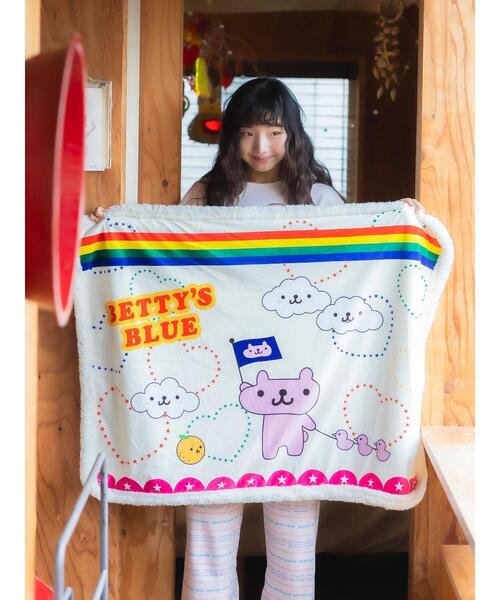 BETTY'S BLUE（ベティーズブルー） ブランケット エイミーちゃん
