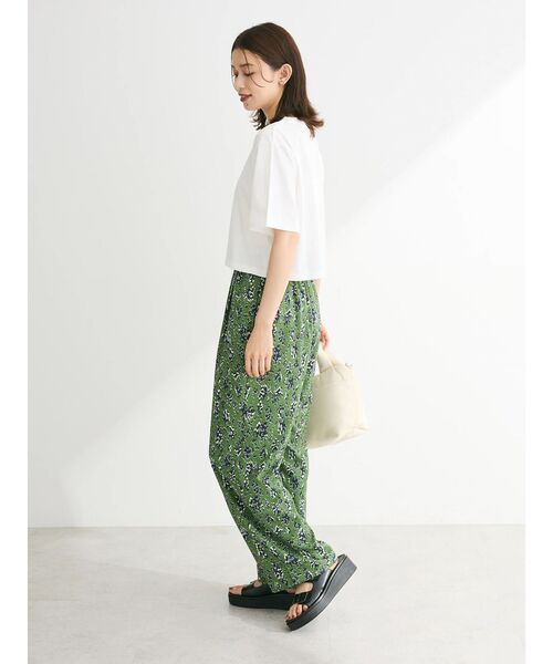 「Green Parks」 イージーパンツ FREE グリーン レディース_画像4