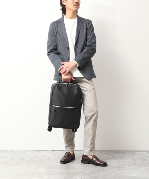 デイバック リュック 「ビジカジ対応」 LEATHER BACKPACK メンズ | NOLLEY'S LIGHT | 05