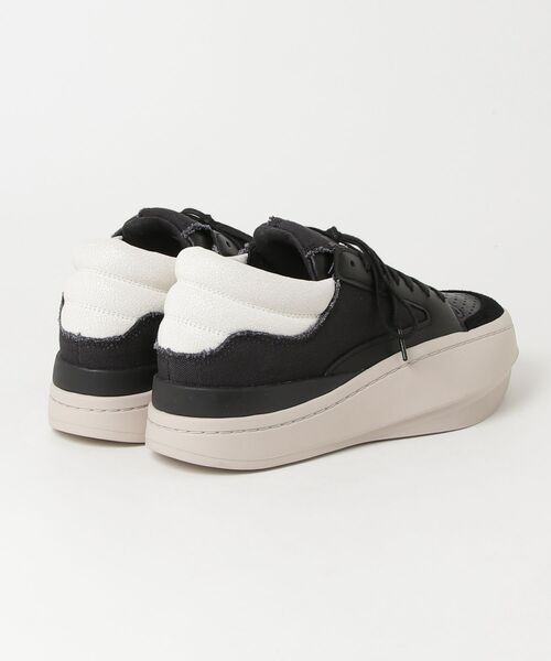 Y-3 ハイカットスニーカー ホワイト/ブラック Y-3 「Y-3」 ハイカットスニーカー 29.0cm ブラック×ホワイト メンズ