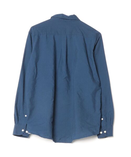 「NAVY」 長袖シャツ L ネイビー メンズ_画像2