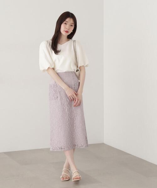 「PROPORTION BODY DRESSING」 タイトスカート MEDIUM グレー レディース_画像3