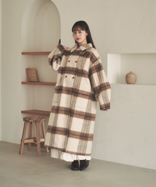 「moi tytto」 コート SMALL ナチュラル レディース_画像3