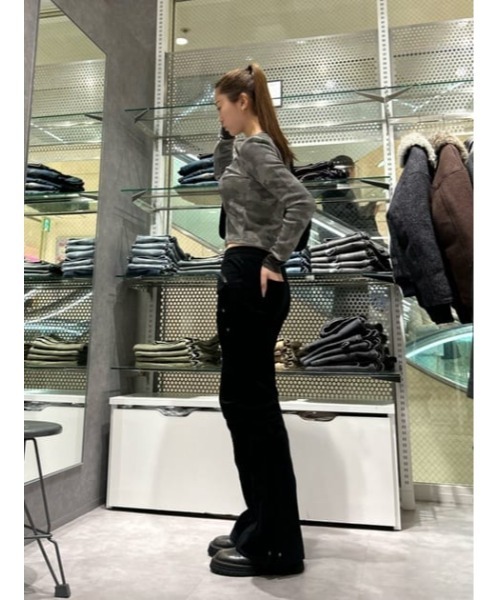 LAGUA GEM（ラグアジェム） tシャツ CAMOUFLAGE CUT トップス