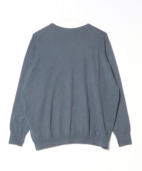 「AMERICAN RAG CIE」 長袖ニット MEDIUM グレー メンズ_画像2