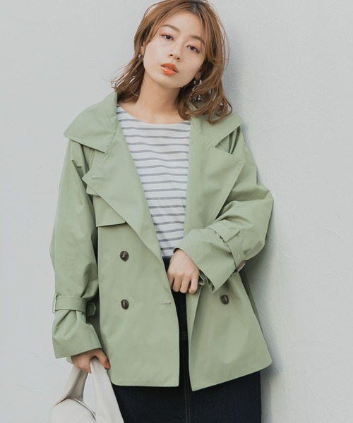 URBAN RESEARCH Sonny Label トレンチコート FREE カーキ レディース