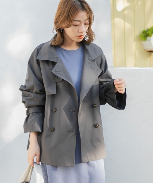 URBAN RESEARCH Sonny Label トレンチコート FREE カーキ レディース
