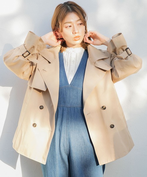 URBAN RESEARCH Sonny Label トレンチコート FREE カーキ レディース