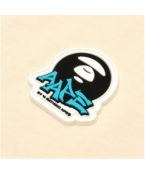 「AAPE BY A BATHING APE」 半袖Tシャツ MEDIUM ブラック メンズ_画像6