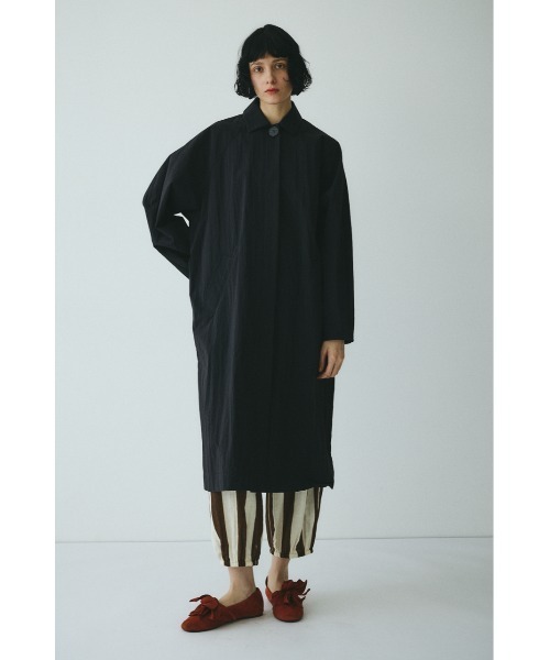 HeRIN.CYE Long soutien collar coat 完売品 ヘリンドットサイ（HeRIN．CYE）/Long soutien collar coatの通販はau