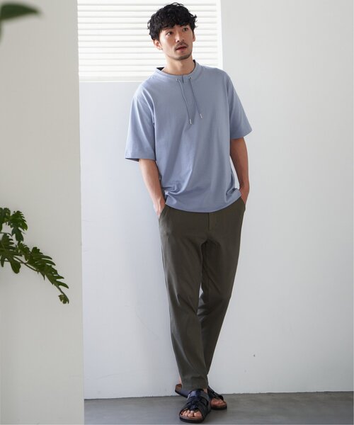 「ikka」 イージーパンツ M グリーン系その他 メンズ_画像5