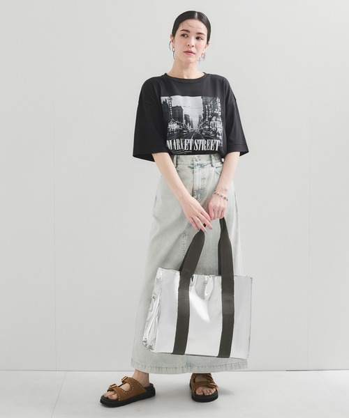 「TEMPERATE」 トートバッグ FREE ブラック レディース_画像9