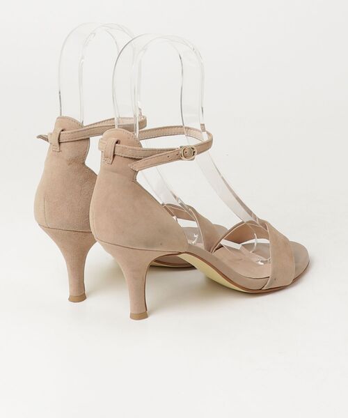 「ODETTE E ODILE」 ヒールサンダル 22.5cm ベージュ レディース_画像2