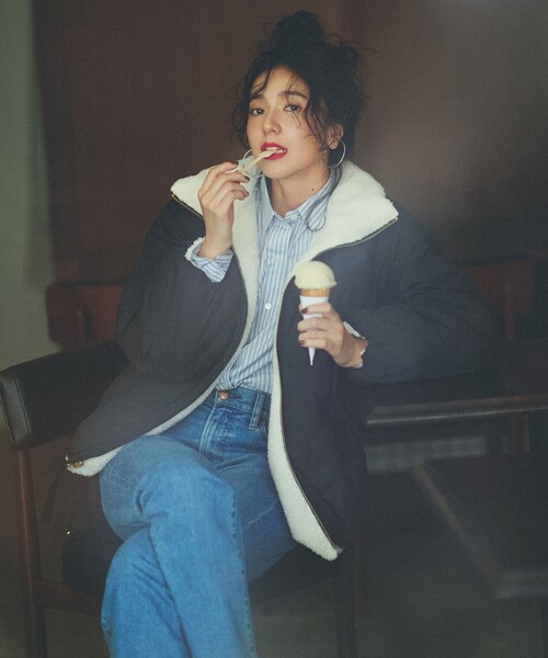 「23区 S」 長袖シャツ 34 ピンク レディース_画像7