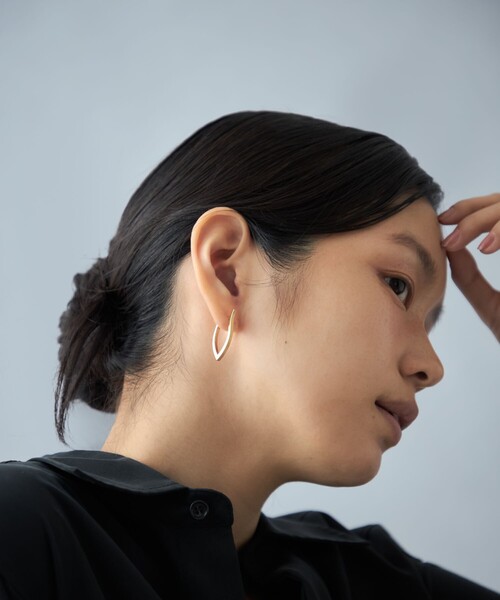 Jouete（ジュエッテ） ピアス 「ラップピアス」 リーフ レディース