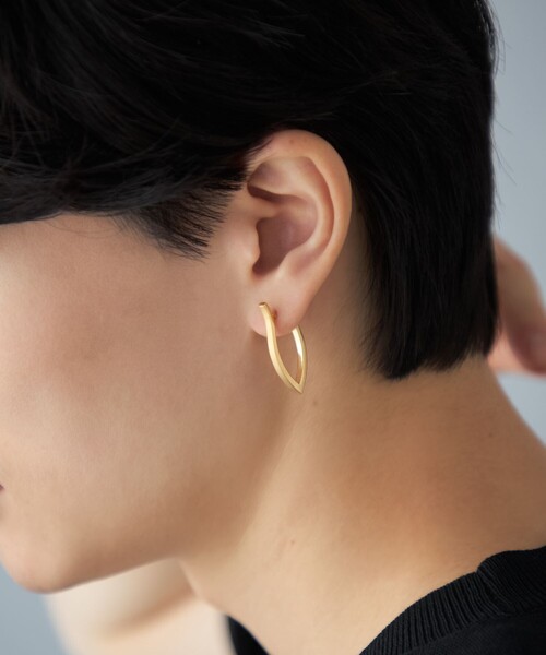 Jouete（ジュエッテ） ピアス 「ラップピアス」 リーフ レディース