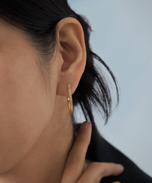 Jouete（ジュエッテ） ピアス 「ラップピアス」 リーフ レディース