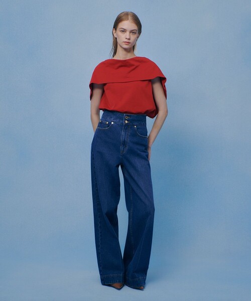 LOULOU WILLOUGHBY（ルルウィルビー） tシャツ 半袖 「LOULOU