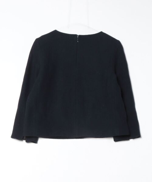 「Le Verseaunoire」 長袖ブラウス 38 ネイビー レディース_画像2