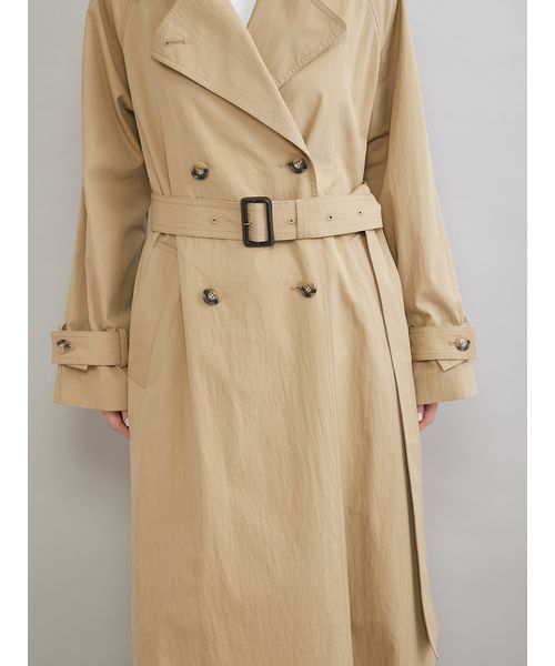 トレンチコート コート 撥水オーバーサイズトレンチコート レディース | Mila Owen | 13