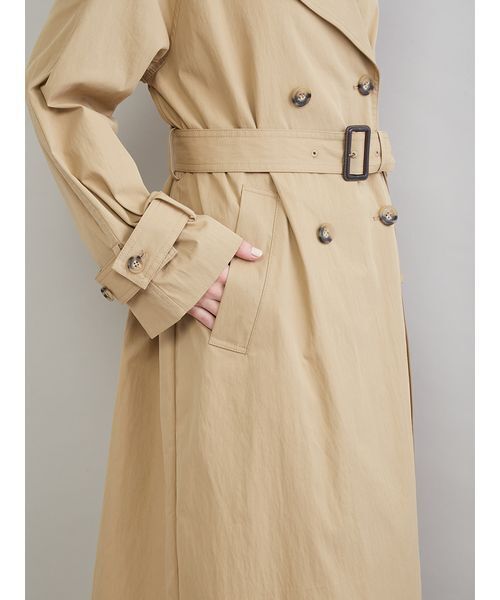 トレンチコート コート 撥水オーバーサイズトレンチコート レディース | Mila Owen | 14